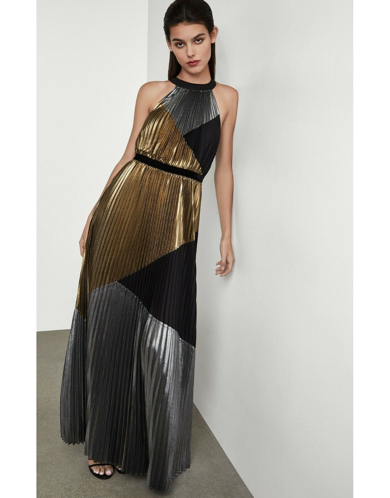 Bcbg 2024 metallic gown