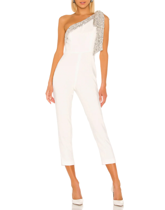 silver diamond jumpsuit