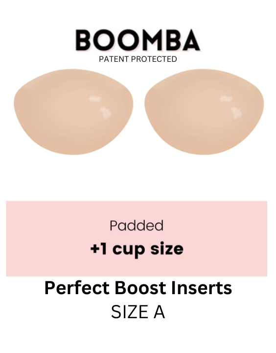 Perfect Boost Inserts (+1 cup sizes). Color: BEIGE. Size: A. Final